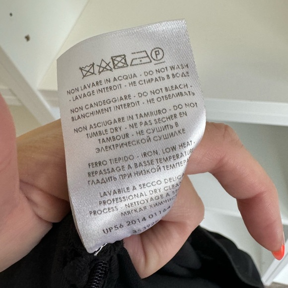 STELLA MCCARTNEY Black Pants Tapered Ankle Size 38  US 4 Pre loved Excellent - Picture 13 of 13